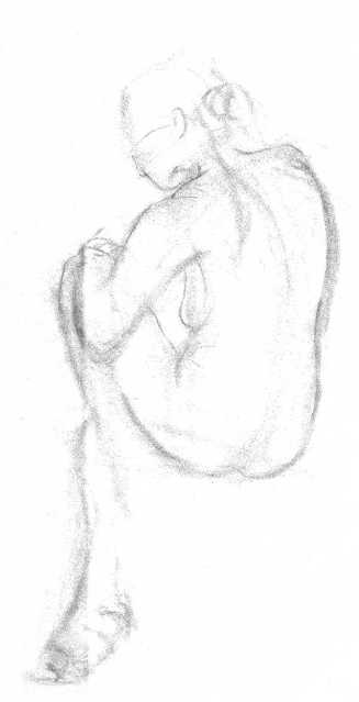 woman sitting